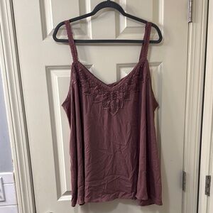 Torrid Purple Embellished Camisole Top